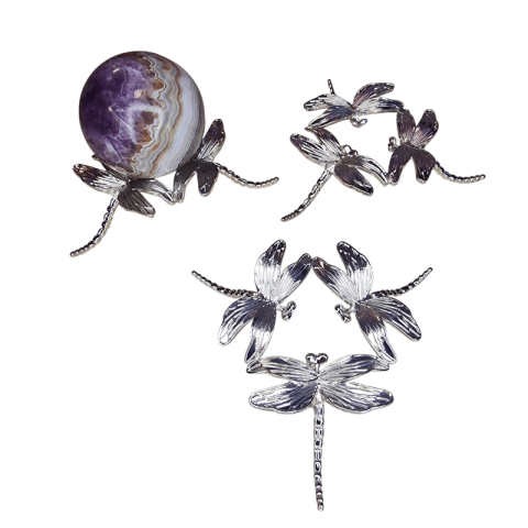 Fém golyótartó szitakötő