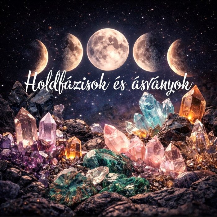 Holdfázisok és ásványok